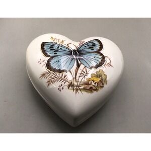 Butterfly Covered Trinket Dish
